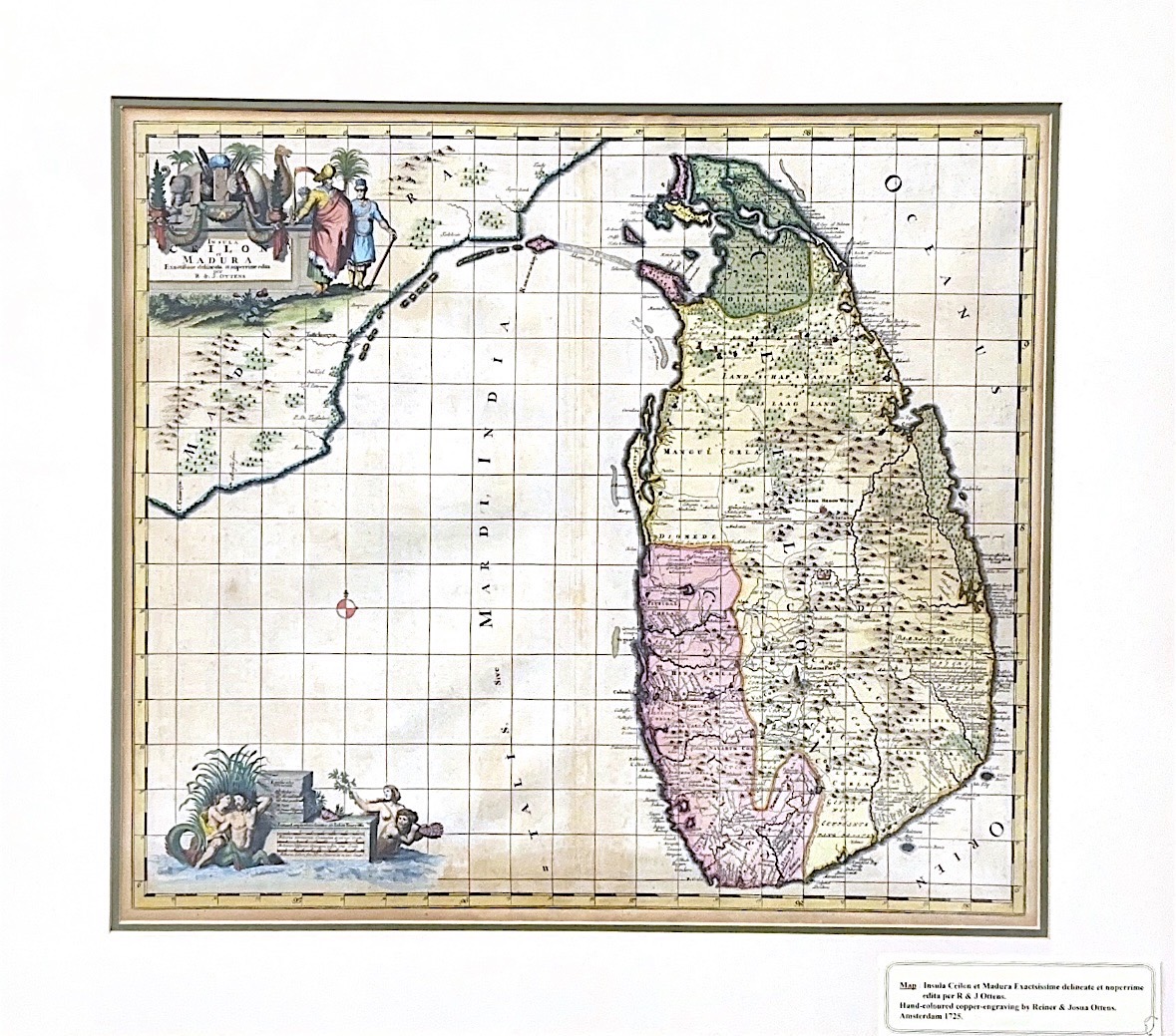 By Reiner & Josua Ottens.
Amsterdam 1725