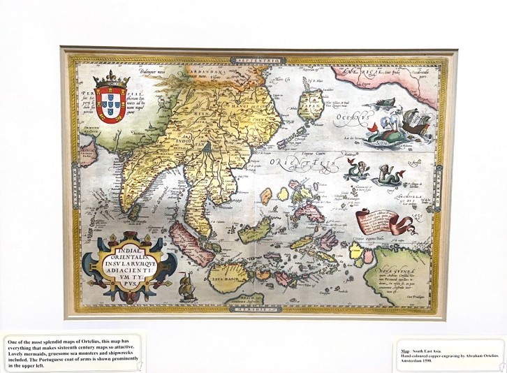 By Abraham Ortelius. Amsterdam 1598